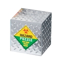 The Hazard Puzzle is a truly tough tile puzzle within a tough metal box. <br><br>The