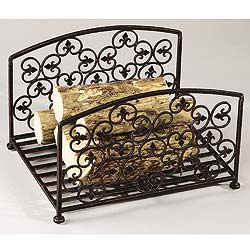 Wrought Iron Log Cradle