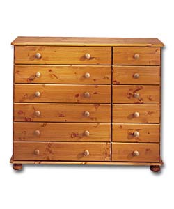Wycombe 6 plus 6 Drawer Chest