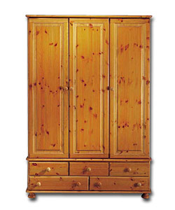 Wycombe Gents Triple Wardrobe