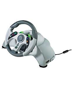 Xbox 360 MicroCon Steering Wheel