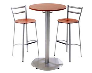 Unbranded Xpress cherry table and chairs