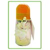 The babies bottle tied with ribbon and including a handwritten message card, is a great `token gift`