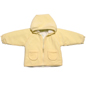 * Warm yellow hooded jacket * 2 front patch pocket