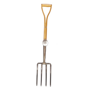 Yeomans sturdy digging fork is for general cultivation  breaking up the earth  and turning and aerat
