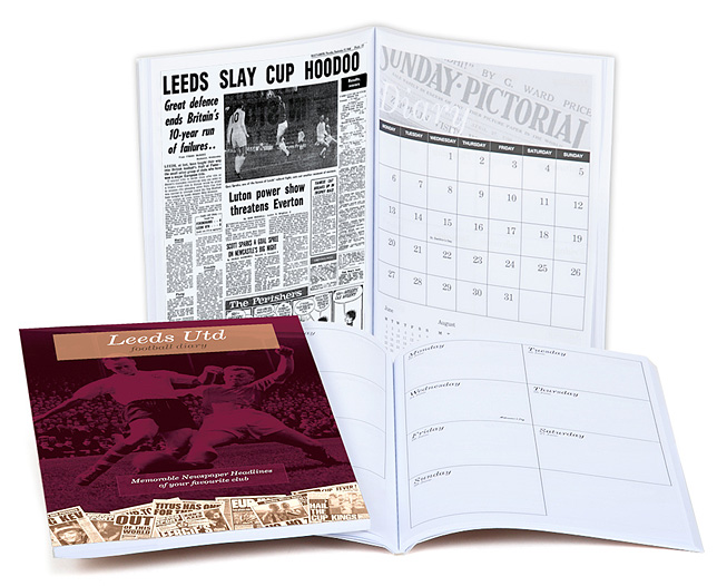 Unbranded Your Club Diary Paper Back, Leeds