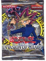 Yu-Gi-Oh Invasion of Chaos 2 Packs of Boosters- Upper Deck