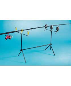 Beginners rod pod with adjustable legs and length.Extends from 80 to 100cm.Steel construction and fi