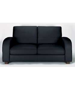Zeta Regular Black Sofa