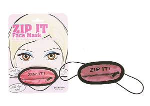 The Zip It Face Mask is perfect if you work with someone who won