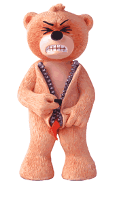Zippy Figurine Bad Taste Bear