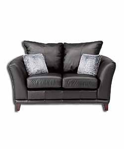 Zoe Black 2 Seater Sofa