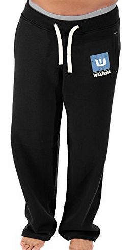 UOW University of Whatever Sweatpants for men Relaxed Joggers Black Small Jersey Athletic Trousers