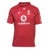 Upfront Cricket Academy Adidas England 20 20 Shirt Red Medium