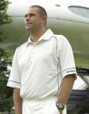 Upfront Cricket Academy GRAY-NICOLLS Pro Performance Short Sleeve Cricket Shirt, M, NAVY