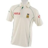 Upfront Cricket Academy Hummel South Africa Test Shirt White Extra Lge
