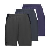Upfront Cricket Academy Under Armour HeatGear Euro Fit Strength Shorts (Grey/Black Small)