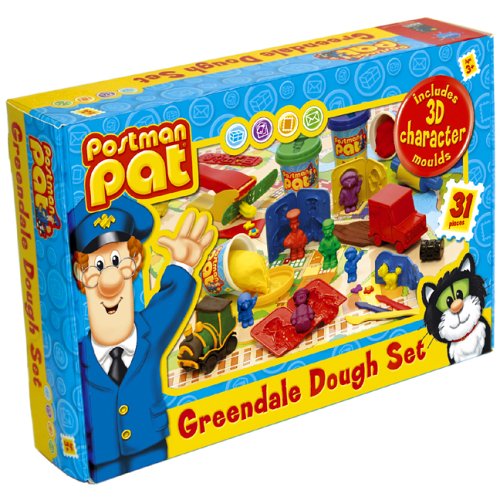 Postman Pat 3D Greendale Dough Set