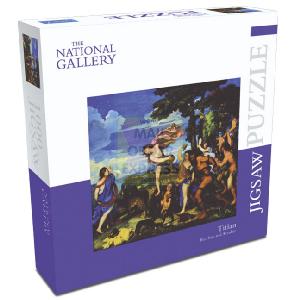 The National Gallery Titian Bacchus and Ariadne 1000 Piece Jigsaw Puzzle