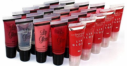 Urban Beauty Lip Gloss Set Make Up Cosmetic Colour Kit Beauty Assorted Bulk Shades 25 Piece