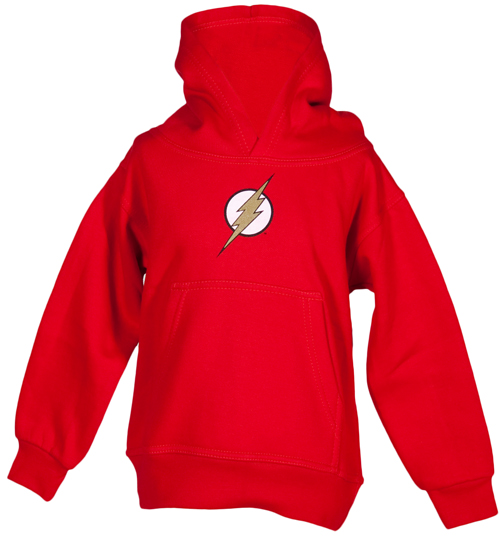 Kids Red Flash Logo Hoodie from Urban Species