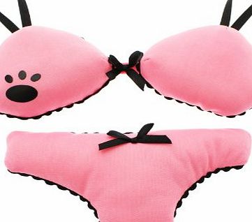 UrbanPup Pink Lingerie Soft amp; Squeaky Dog Toy