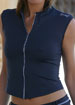 Active Fashion piped tank top