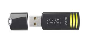 2.0 Flash / Key Drive - 2GB - Sandisk Cruzer Crossfire ~ LIMITED STOCK