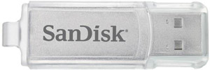 2.0 Flash / Key Drive - 8GB - Sandisk Cruzer Micro