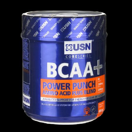 USN BCAA Power Punch Tangerine 400g 000760