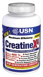 USN CreatineX4 (120 Capsules)