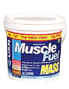 USN Muscle Fuel Mass - Vanilla - 5kg