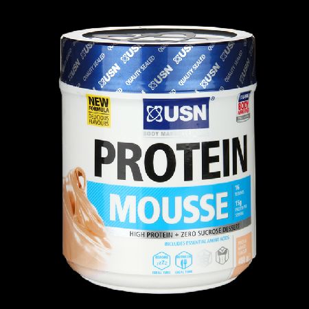 USN Protein Mousse Peach Mango 480g 000766