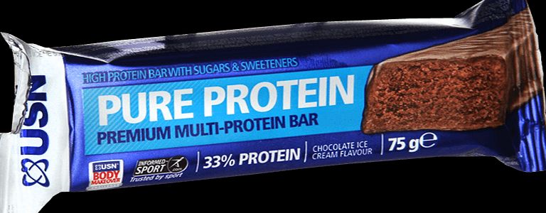 USN Pure Protein Bar Chocolate Ice Cream 75g -
