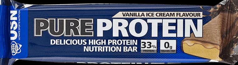 USN Pure Protein Bar Vanilla Ice Cream 12 x 75g