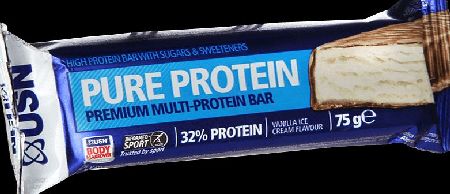 USN Pure Protein Bar Vanilla Ice Cream 75g -