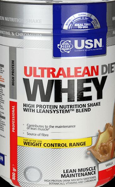 USN Ultralean Diet Whey Vanilla 800g Powder -