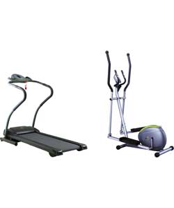 V-Fit EPP Treadmill and Elliptical Cross Trainer