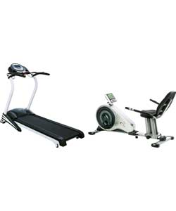 V-Fit Treadmill and Recumbent Cycle Bundle
