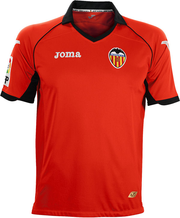 Joma 2011-12 Valencia Joma 3rd Football Shirt