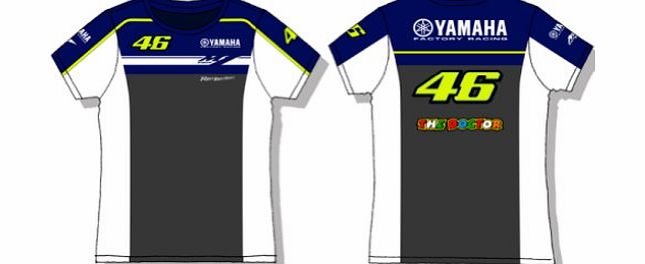 Valentino Rossi New Official Valentino Rossi M1 Yamaha RaceTeam MotoGP Womens T-shirt