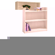 5 shelf 80cm Bookcase, Maple effect