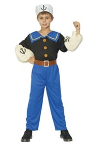 Costume: Boys Sailor Man (Small 3-5 yrs)