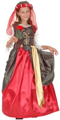 Value Costume: Renaissance Maiden (Small 3-5 Yrs)