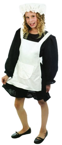 Costume: Victorian Maid (Small 4-6 Yrs)