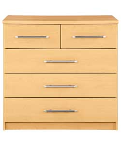 Vancouver 3   2 Drawer Chest - Beech
