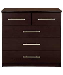 Vancouver 3   2 Drawer Chest - Wenge