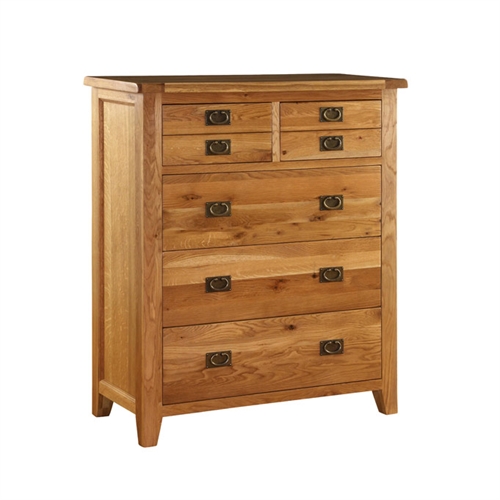 Vancouver Oak 2 Over 3 Drawer Chest 721.098