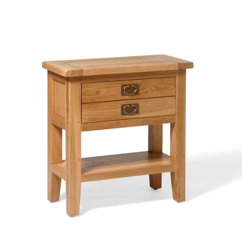 Vancouver Oak 1 Drawer Console Table