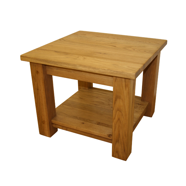 Oak Petite Small Square Coffee Table